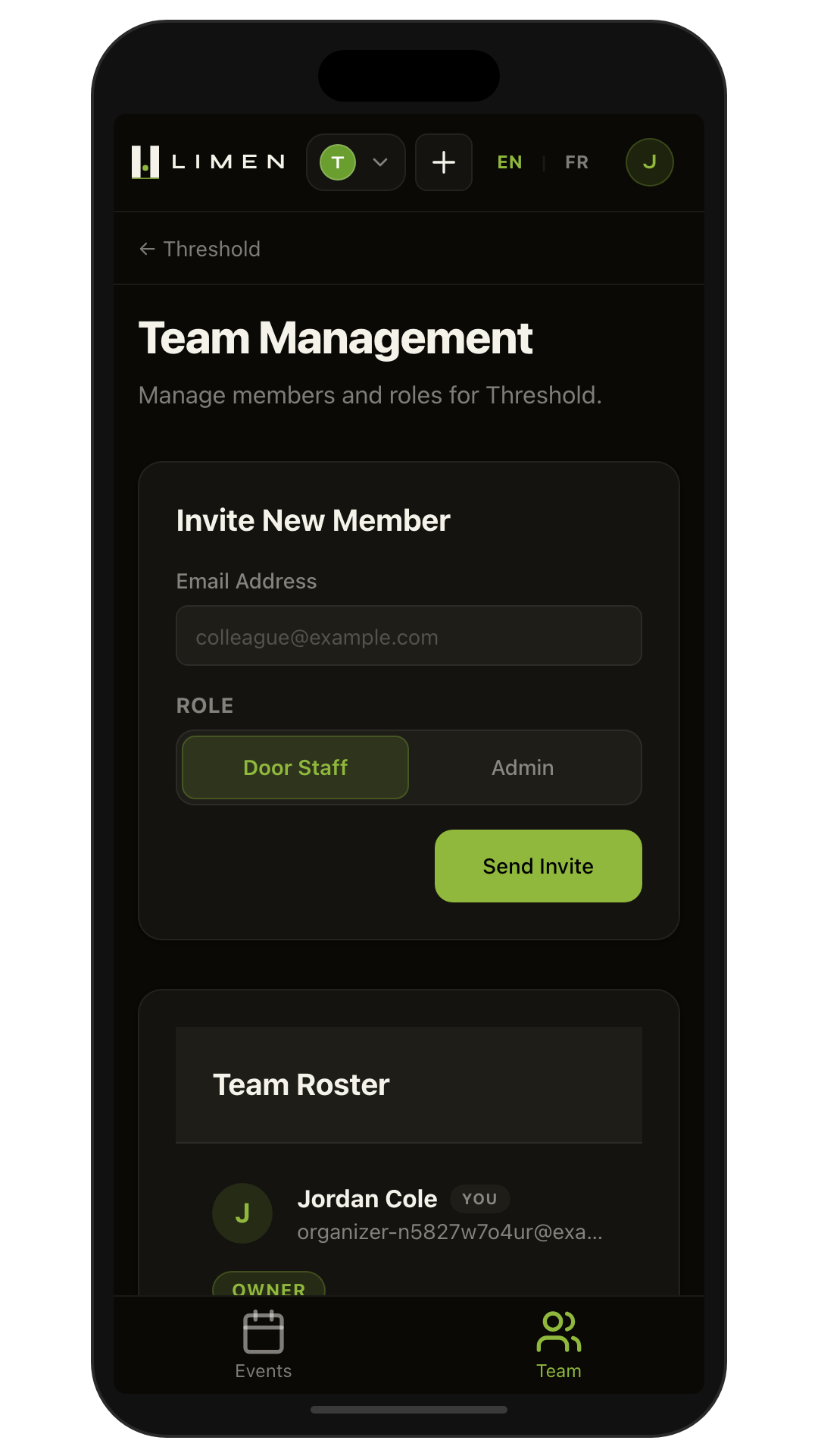 Team roles